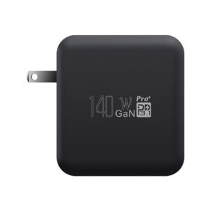 WEP-140-CCCA 140-W-GaN-Ladegerät in Schwarz & Weiß, Standard EU/UK/US/AU