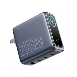 WEX140S 140-W-GaN-Ladegerät mit Smart-Display und KI-Anzeige